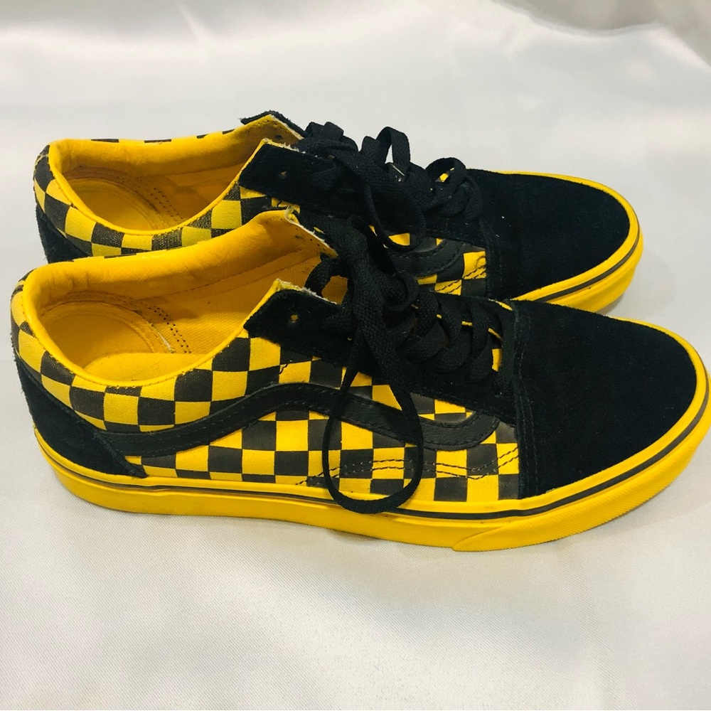 Vans men/women yellow shoes